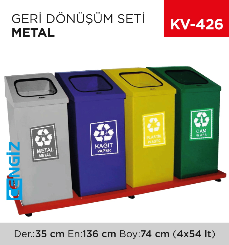 GERİ DÖNÜŞÜM SETİ 1839 METAL
