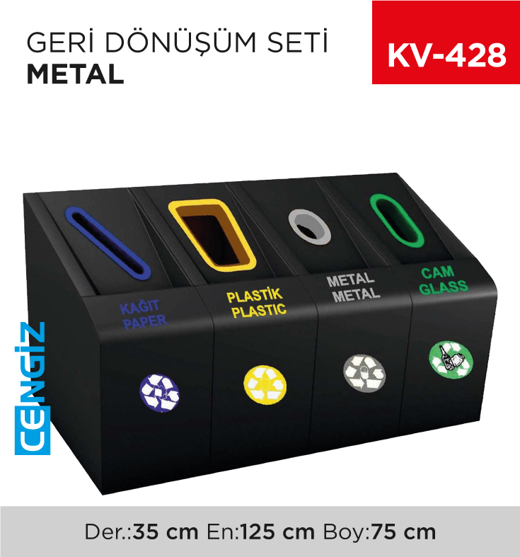 GERİ DÖNÜŞÜM SETİ 1878 METAL