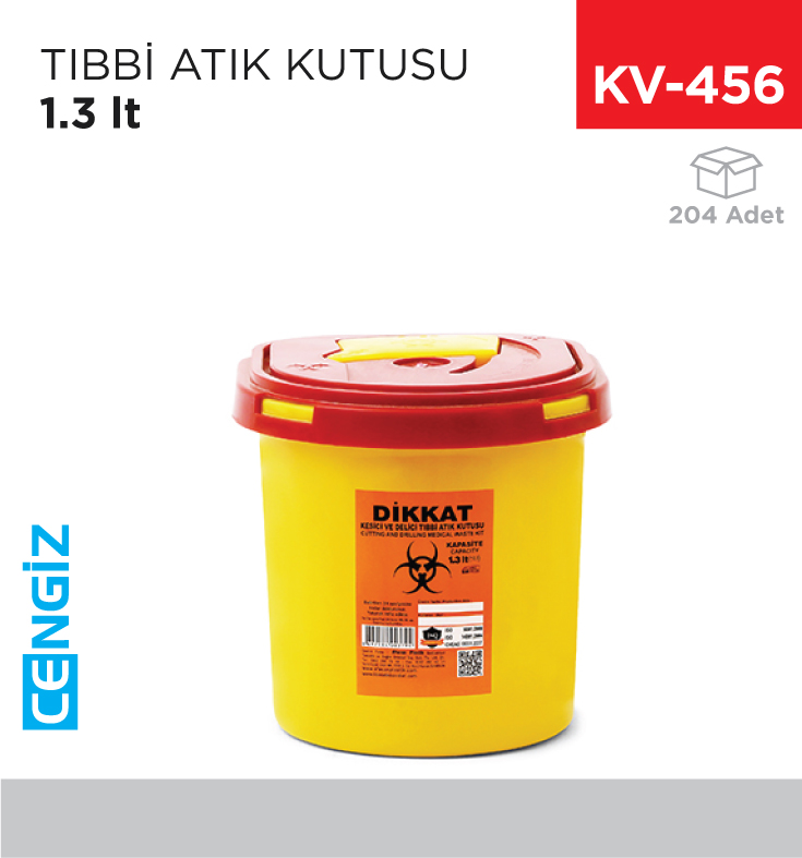 TIBBİ ATIK KUTUSU 1.3 LT