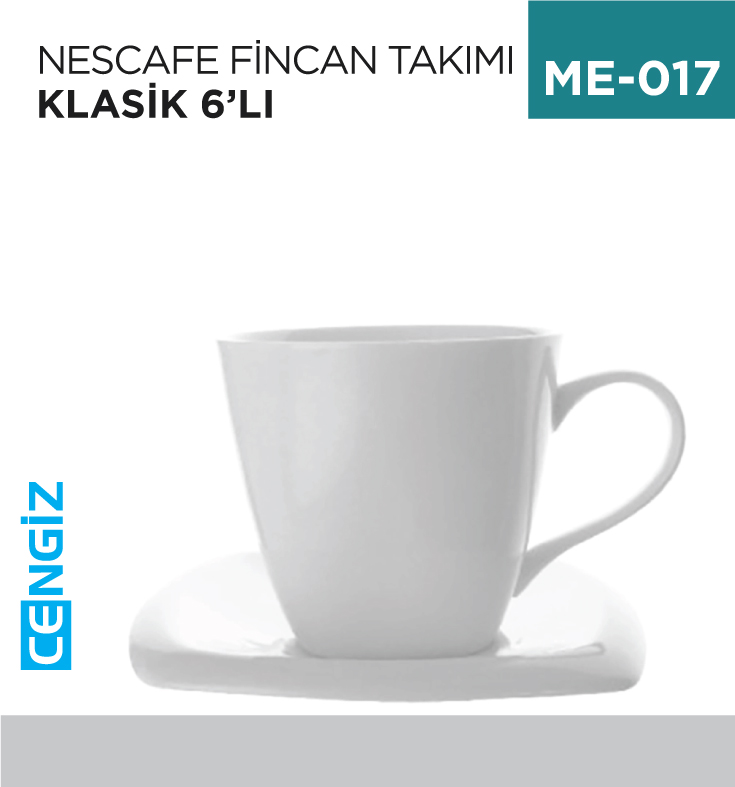 NESCAFE FİNCAN TAKIMI İTHAL 6LI (CKR2697)