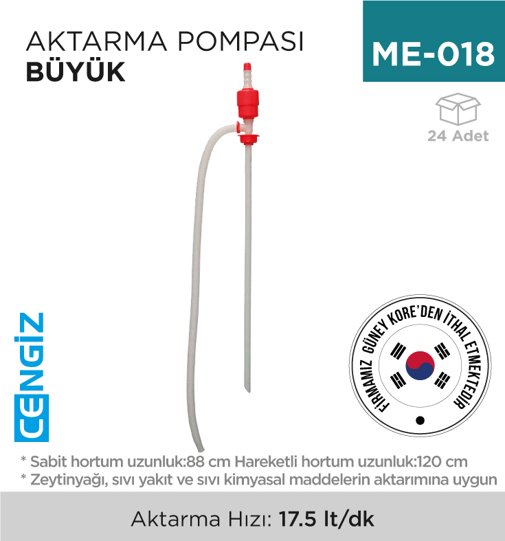 AKTARMA POMPASI BÜYÜK (DP 20)