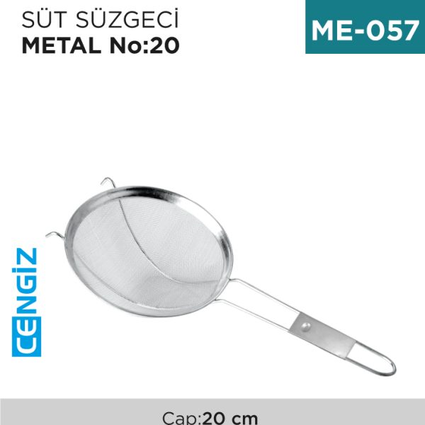 SÜT SÜZGECİ METAL NO:20