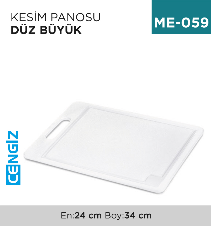 KESİM PANOSU DÜZ BÜYÜK (ZP-120)
