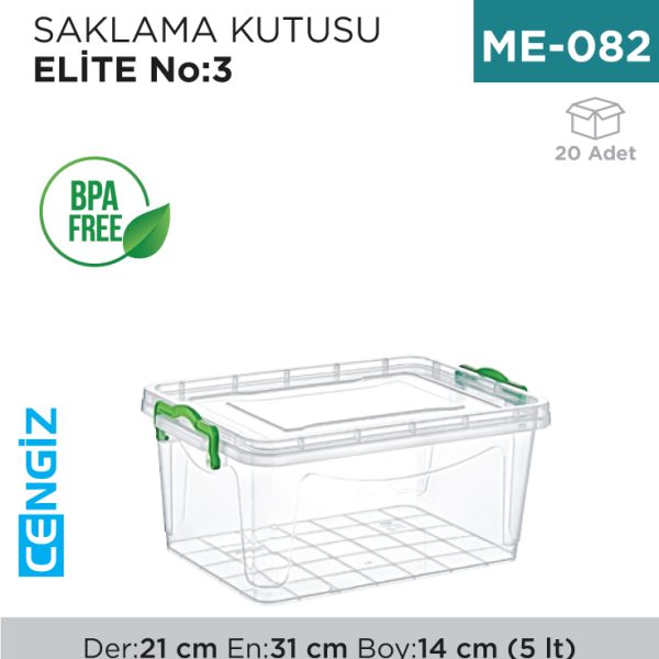 SAKLAMA KUTUSU NO:3 ELİTE 5 LT (2680)