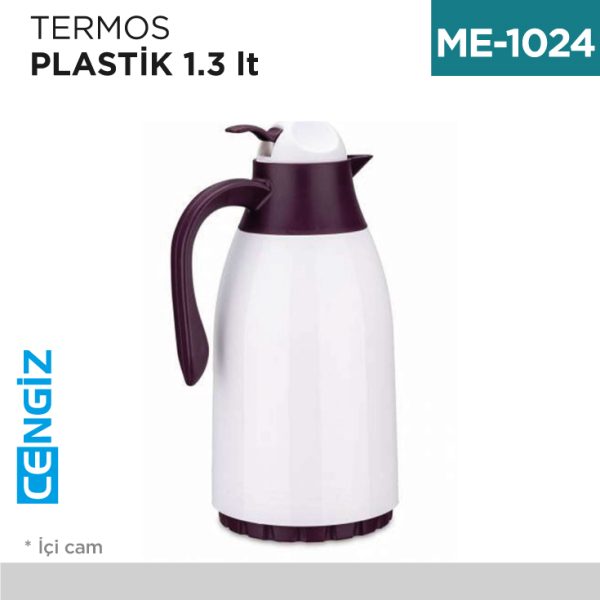 TERMOS PLASTİK 1.3 LT COOKER (İÇİ CAM) (CKR2018)