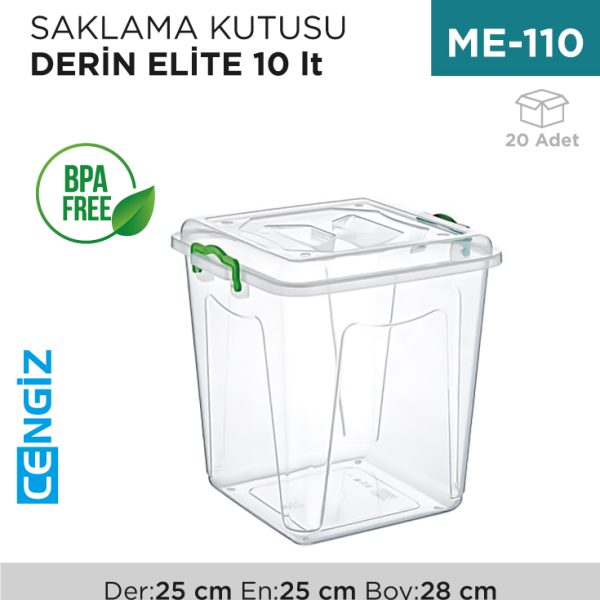 SAKLAMA KUTUSU DERİN ELİTE 10 LT (2654)