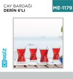 ÇAY BARDAĞI DERİN 6LI (DRN312)