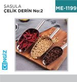 +ŞAŞULA ÇELİK DERİN NO:2 (24.5 CM) (CEK-24)