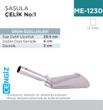 +ŞAŞULA ÇELİK NO:1 (20.5 CM) (SSL-1)