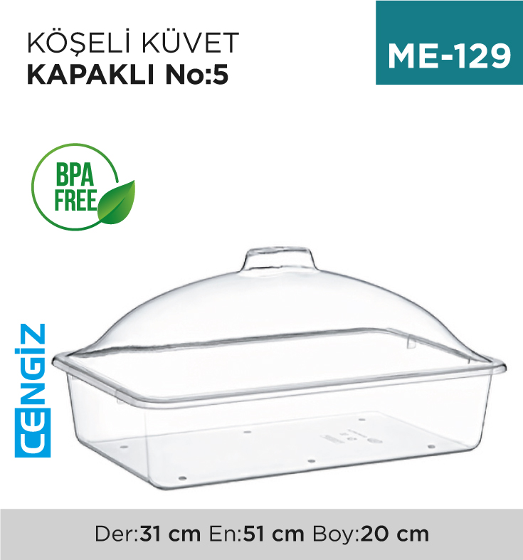 GIDA KABI DİKDÖRTGEN NO:5 (2775)