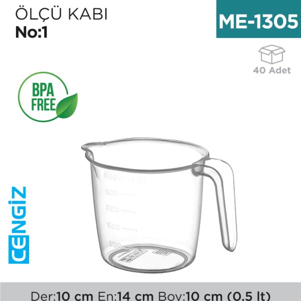 ÖLÇÜ KABI NO:1 (0.5 LT) (4582)