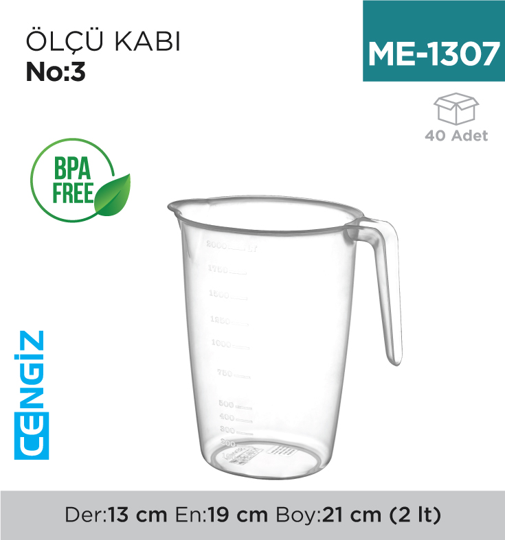 ÖLÇÜ KABI NO:3 (2 LT) (4584)