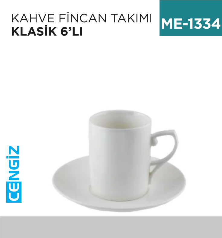 KAHVE FİNCAN TAKIMI İTHAL 6LI TİVOLİ (CKR2694)