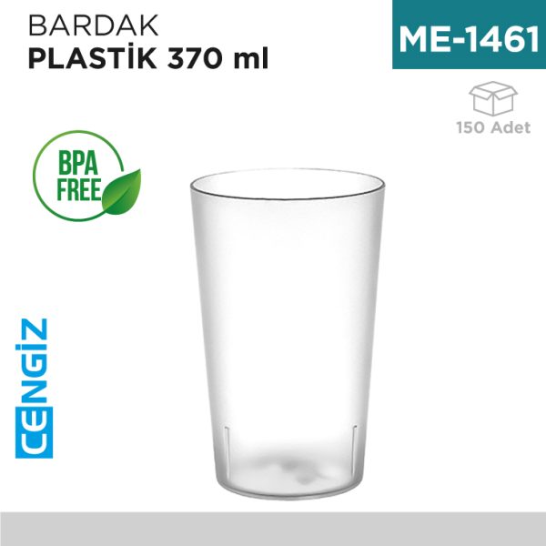 BARDAK PLASTİK 370 ML (2876)