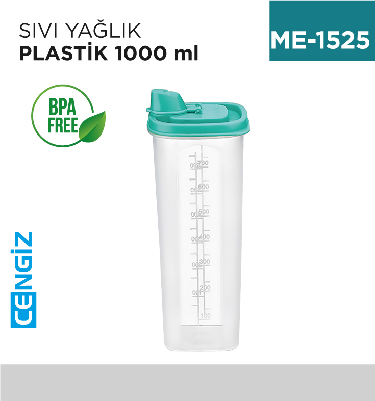 SIVI YAĞLIK PLASTİK 1000 ML (E-402)