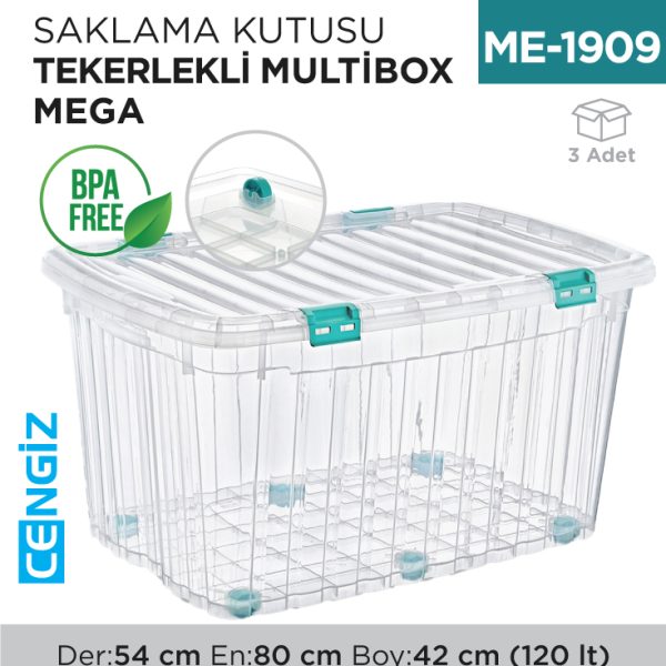 SAKLAMA KUTUSU M.BOX MEGA 120 LT (E-522)