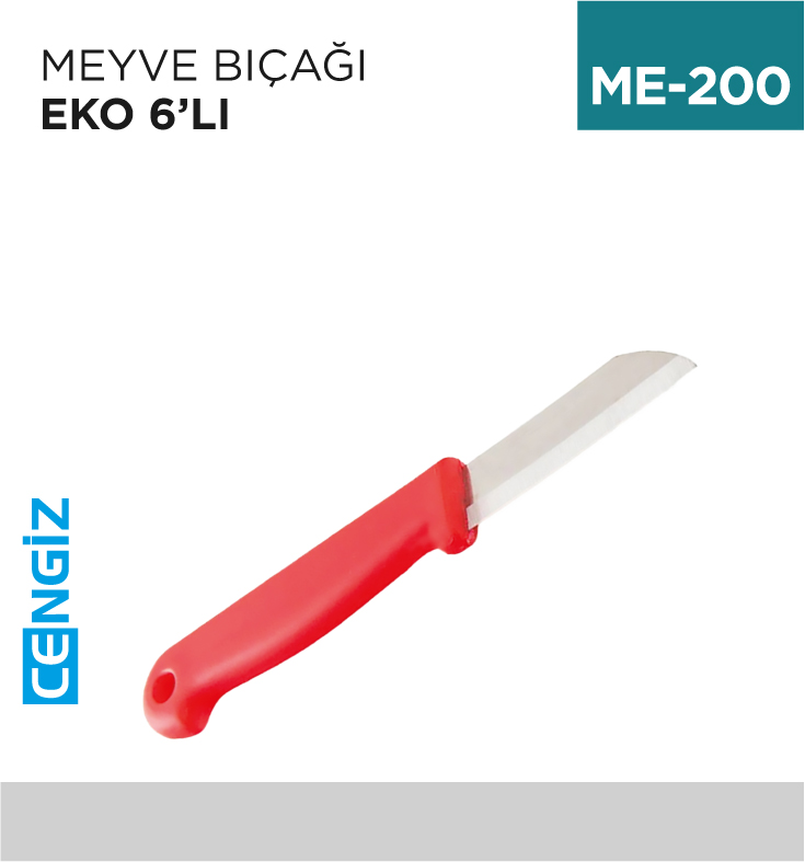 MEYVE BIÇAĞI EKO 6LI BAYRAM