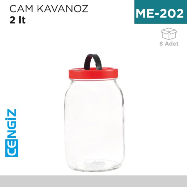 CAM KAVANOZ 2 KG