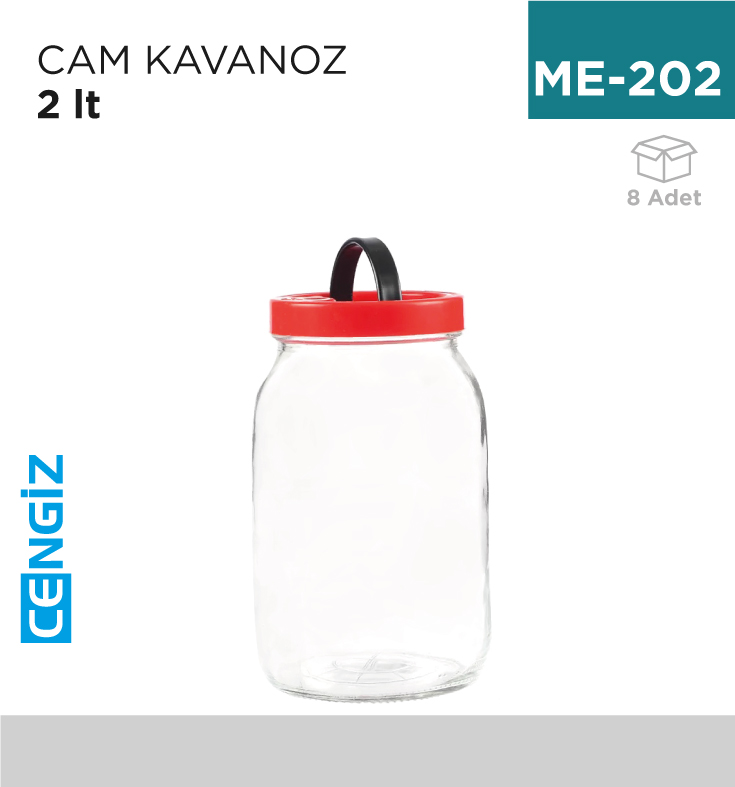 CAM KAVANOZ 2 KG