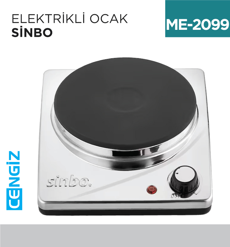 ELEKTRİKLİ OCAK SİNBO(SCO-5038)