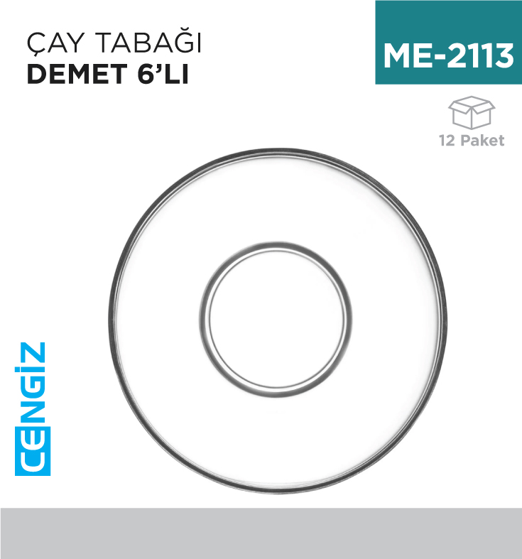 ÇAY TABAĞI DEMET 6LI (DMT270F)