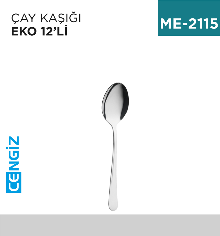 ÇAY KAŞIĞI EKO 12Lİ