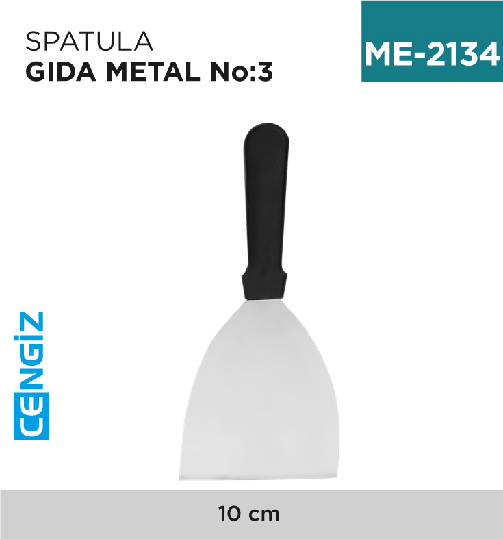 SPATULA GIDA METAL NO:3 EPİNOX