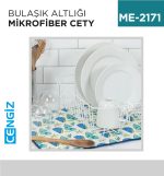 BULAŞIK ALTLIĞI MİKROFİBER CETY 35*45 CM