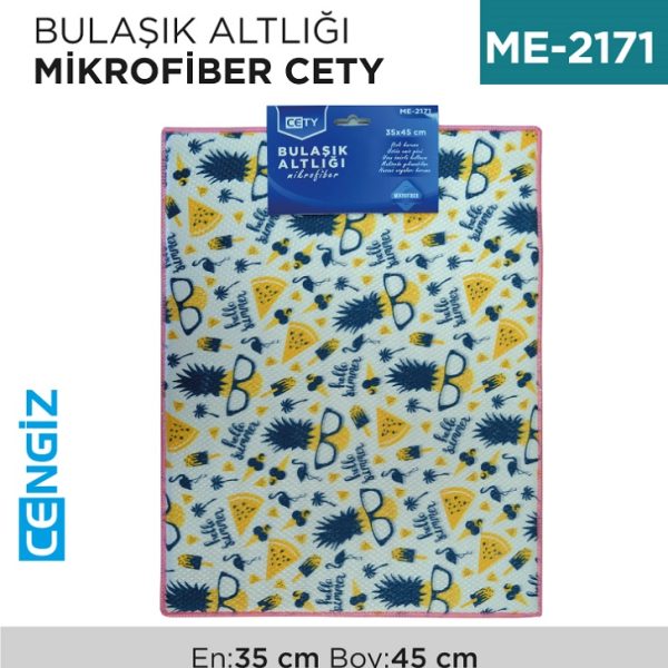 BULAŞIK ALTLIĞI MİKROFİBER CETY 35*45 CM