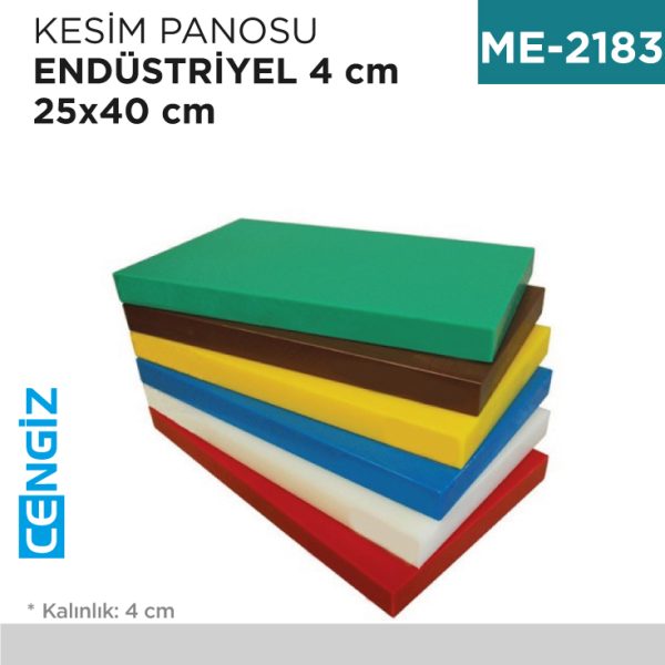 KESİM PANOSU END.4 CM (KALINLIK) 25*40 CM