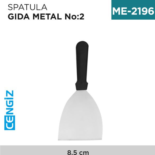 SPATULA GIDA METAL NO:2 EPİNOX
