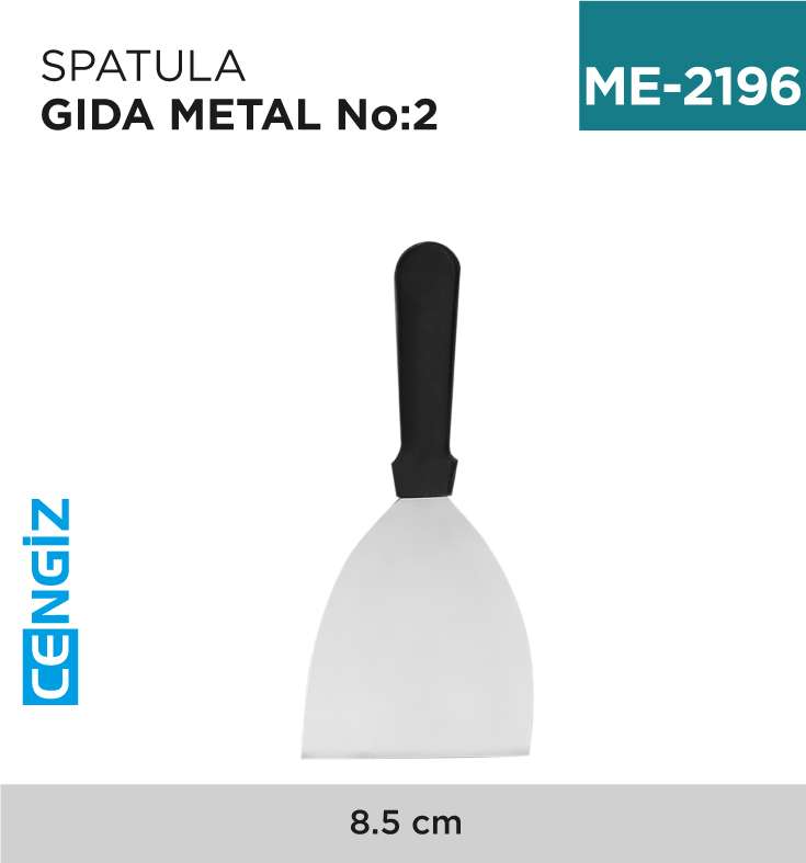 SPATULA GIDA METAL NO:2 EPİNOX