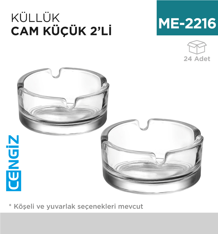KÜLLÜK CAM KÜÇÜK 2Lİ (KAR.70)(KYF70M)-54126