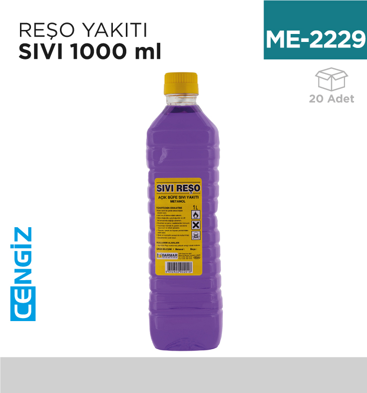 REŞO YAKITI SIVI 1000 ML