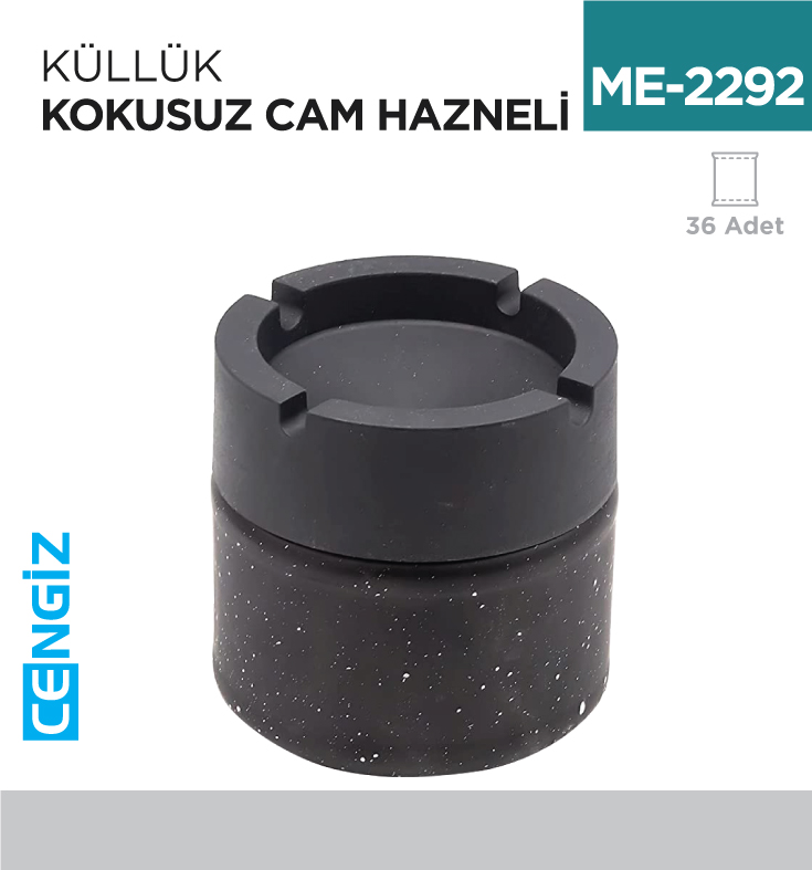 KÜLLÜK KOKUSUZ CAM HAZNELİ