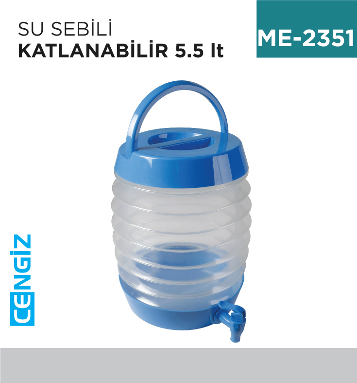 SU SEBİLİ KATLANABİLİR 5.5 LT (BOW55)
