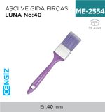 AŞÇI VE GIDA FIRÇASI LUNA NO:40