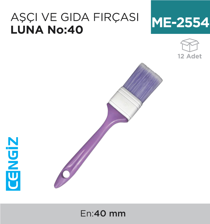 AŞÇI VE GIDA FIRÇASI LUNA NO:40