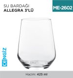 +SU BARDAĞI ALLEGRA 3LÜ (425 CC) (420015)