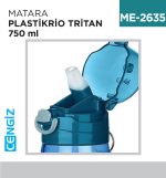 MATARA PLASTİK RİO TRİTAN 750 ML (TP-496)