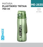 MATARA PLASTİK RİO TRİTAN 750 ML (TP-496)