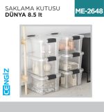 SAKLAMA KUTUSU DÜNYA 8.25  LT (33123)