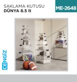 SAKLAMA KUTUSU DÜNYA 8.25  LT (33123)