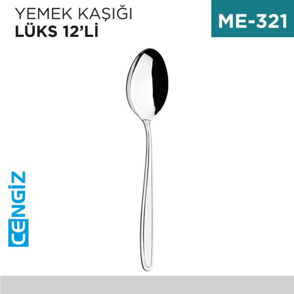 YEMEK KAŞIĞI LÜKS 12Lİ (LOKANTA)