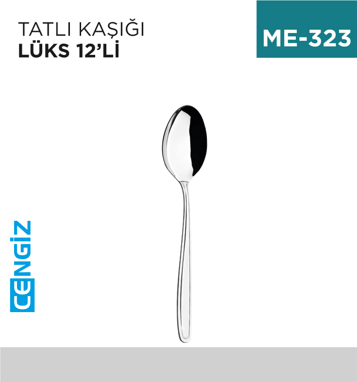 TATLI KAŞIĞI LÜKS 12Lİ (LOKANTA)