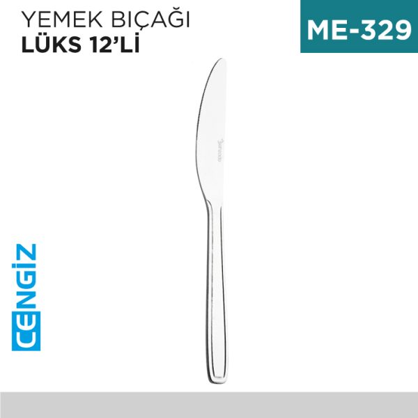 YEMEK BIÇAĞI LÜKS 12Lİ