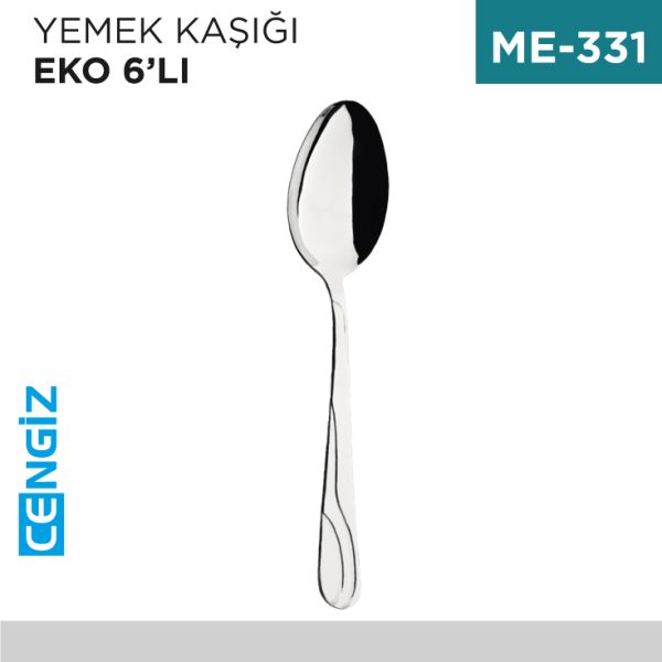 YEMEK KAŞIĞI EKO 6LI