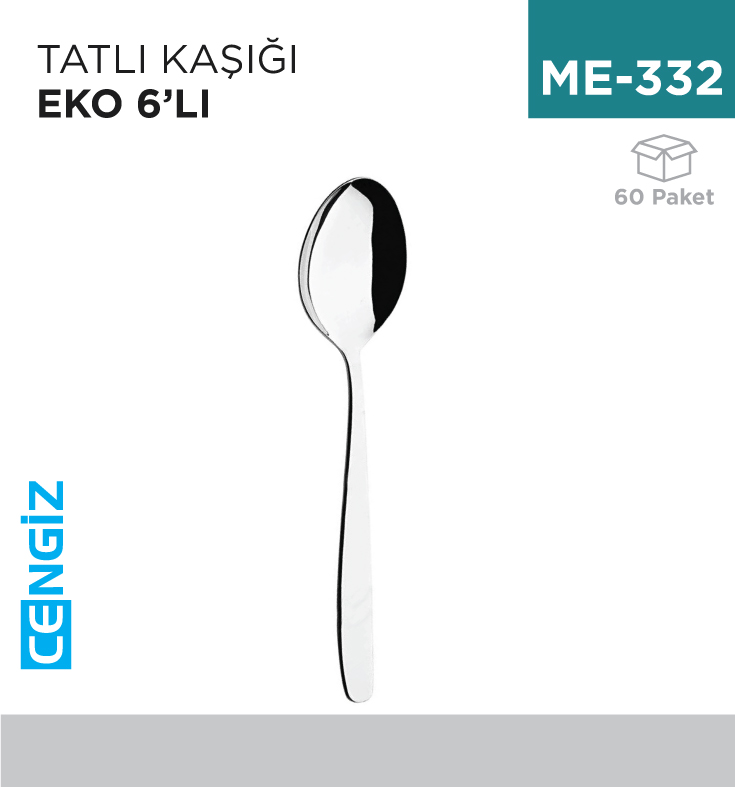 TATLI KAŞIĞI  EKO 6LI