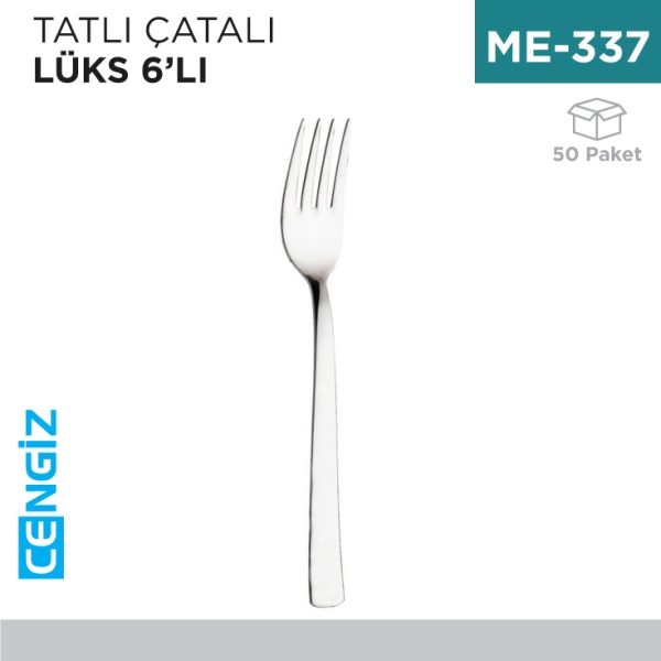 TATLI ÇATALI LÜKS 6LI
