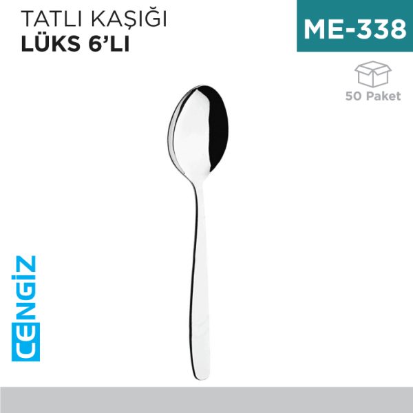 TATLI KAŞIĞI LÜKS 6LI